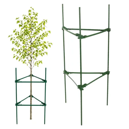 Tyczka trójkątna do roślin 120 cm stabilna 3 sztuki