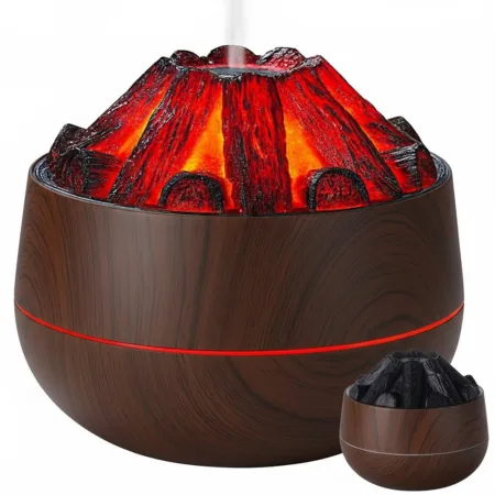 Nawilżacz powietrza ognisko led usb ultradźwiękowy dyfuzor do domu biura