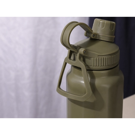 Termos bidon termiczny kubek pojemny 700ml z uchwytem na ciepłe i zimne