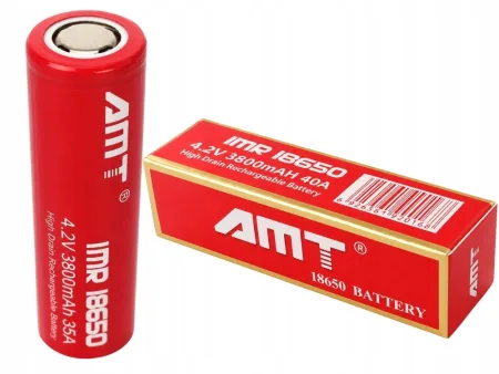 Akumulator litowo-jonowy 18650 3800 mAh 4,2 V 1 szt