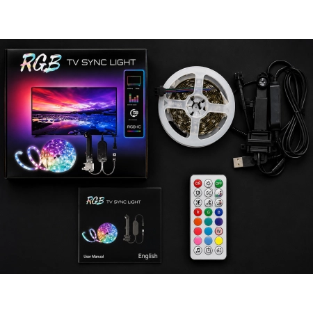 TAŚMA LED DO TV APP 5V-5050 2,5M (25)